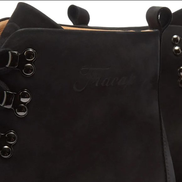 Fracap Black Nubuck M120 Alto Brill Boots - Picture 4 of 5